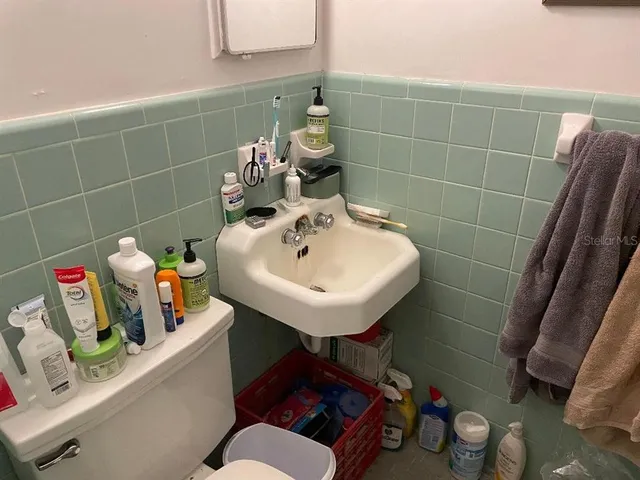 a view of gym equipment and children play room