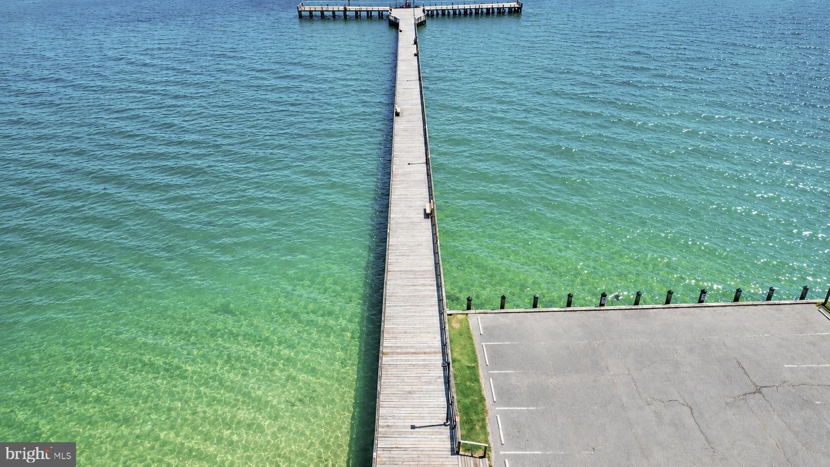 125 Allegany Road Stevensville, MD 21666 - Photo 62 of 64 Public pier for fishing & more - Aerial view