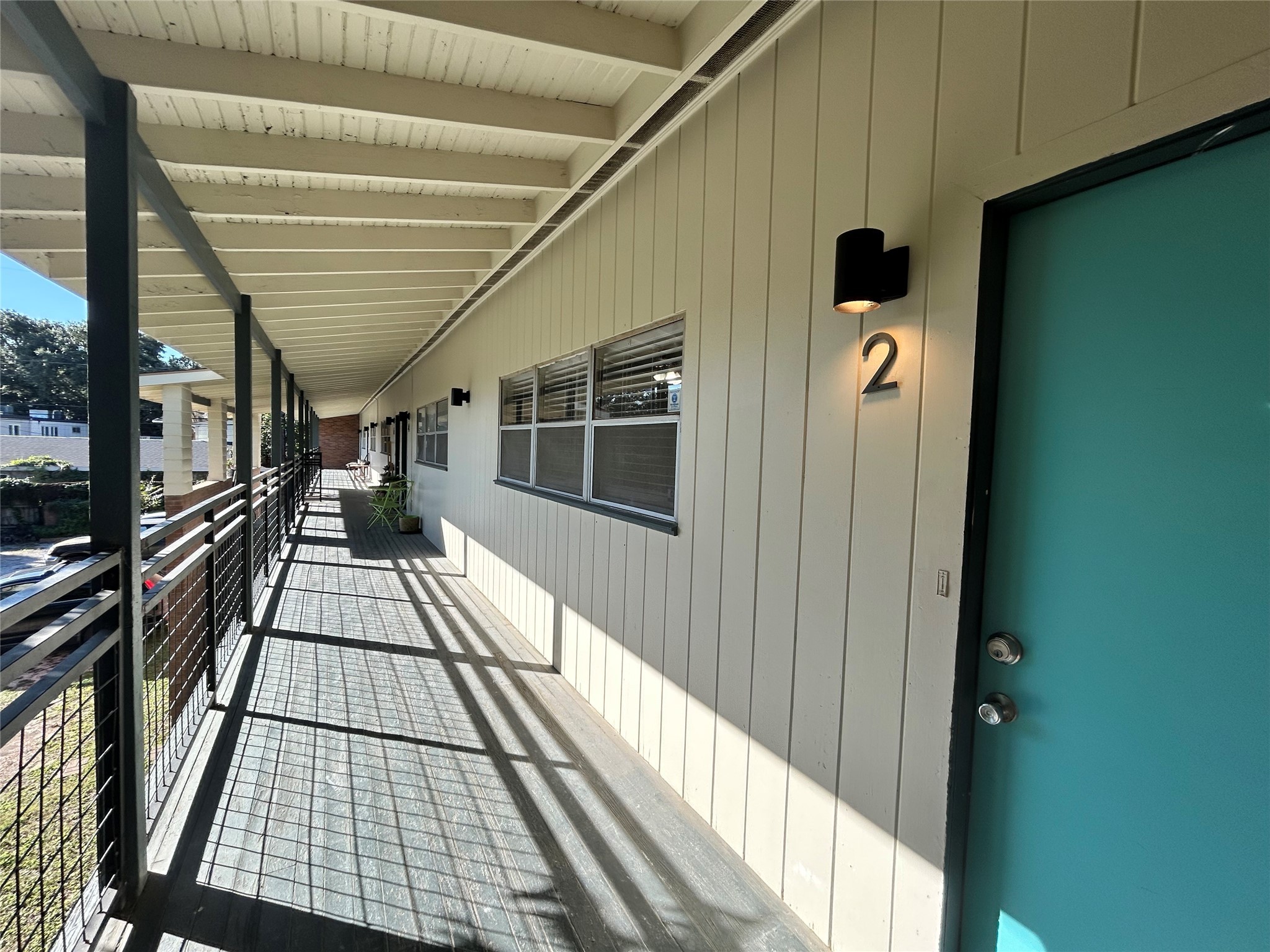 3520 Garrott Street, Unit 2 Houston, TX 77006 - Photo 11 of 14 a view of a porch