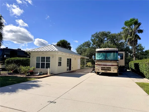 a car parked in front of a house