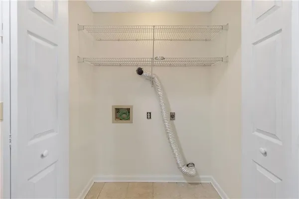 a view of water heater room