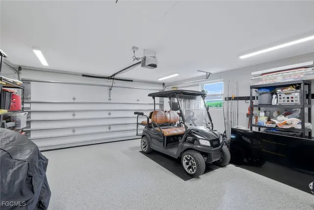 a view of room with furniture