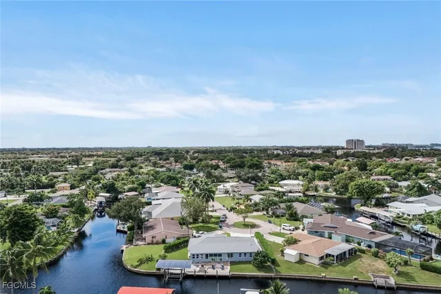 an aerial view of a city with lots of residential buildings