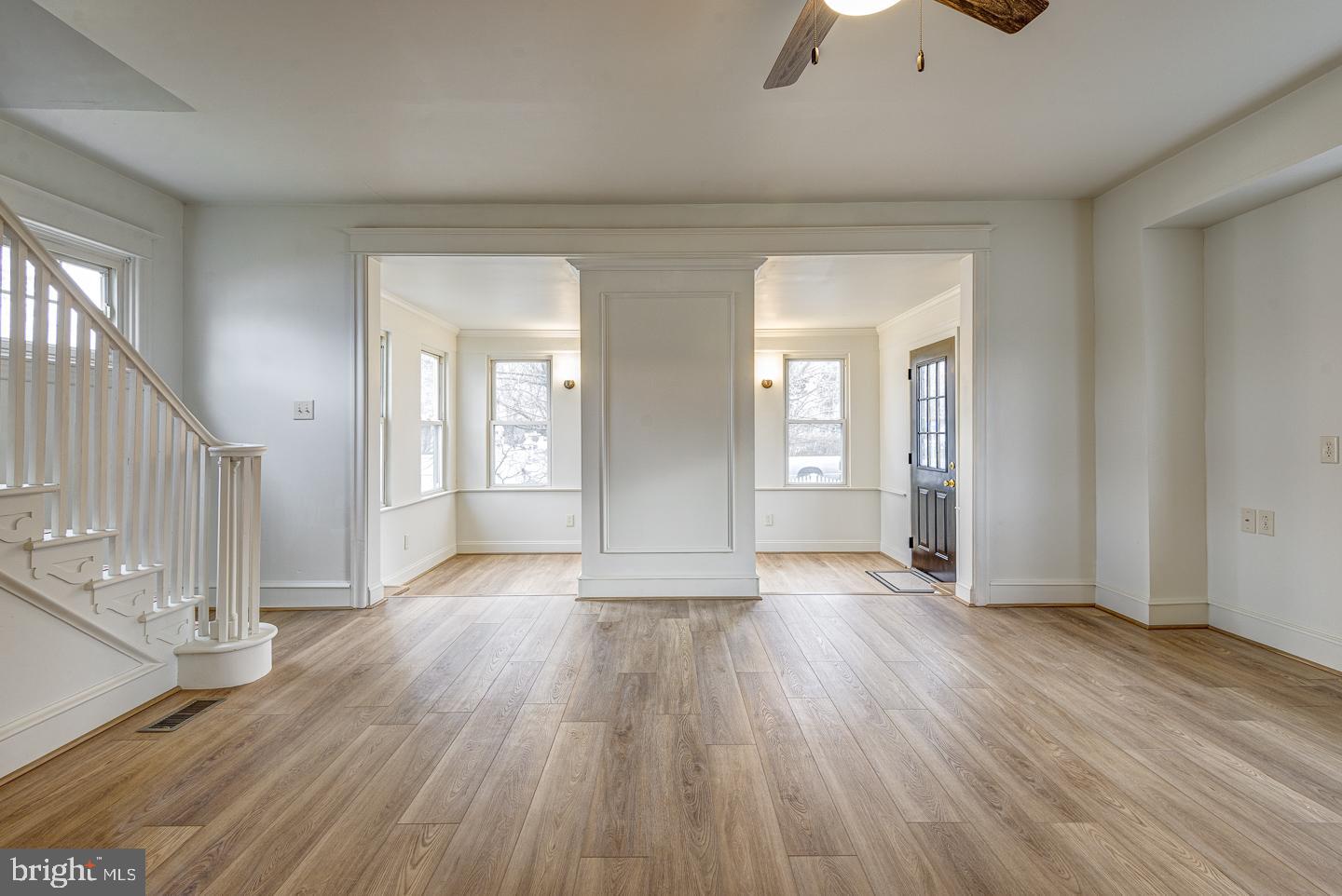 1363 Maple Avenue Croydon, PA 19021 - Photo 14 of 29 wooden floor in an empty room with a window