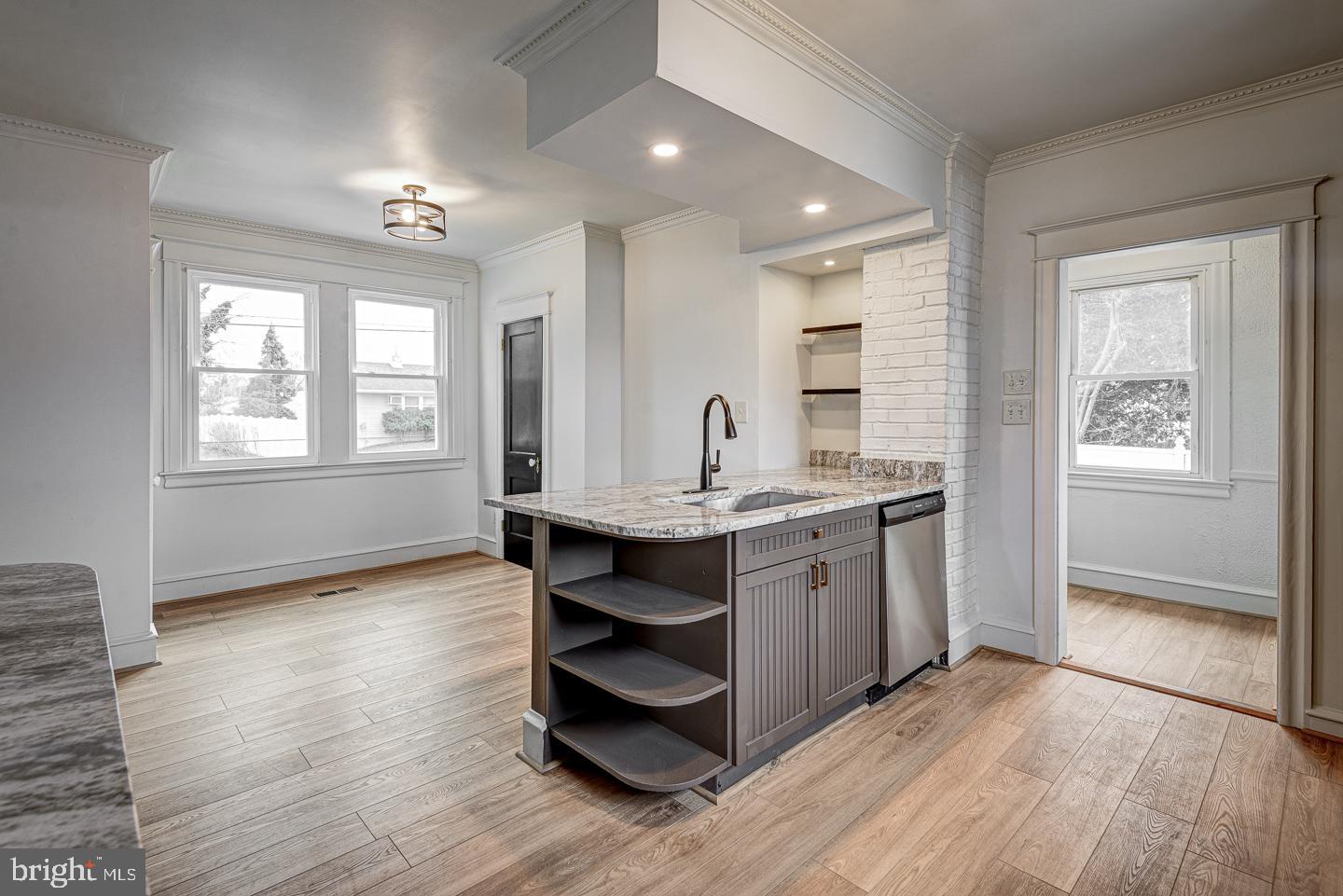 1363 Maple Avenue Croydon, PA 19021 - Photo 4 of 29 a view of kitchen with wooden floor and electronic appliances