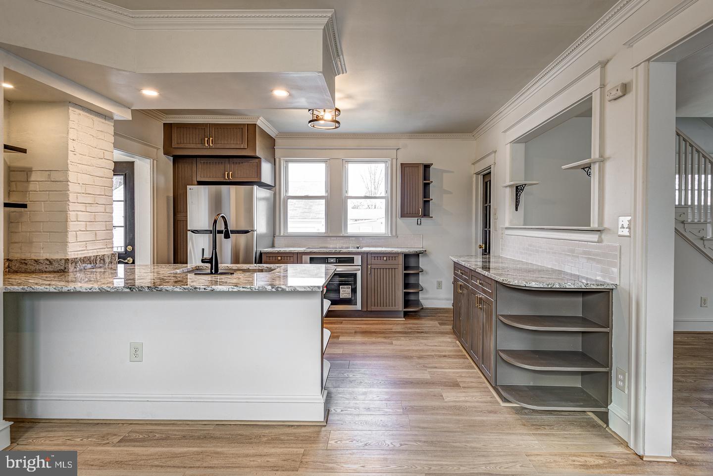 1363 Maple Avenue Croydon, PA 19021 - Photo 7 of 29 a kitchen with sink cabinets and window