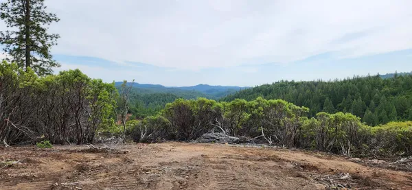 a view of a out door space area