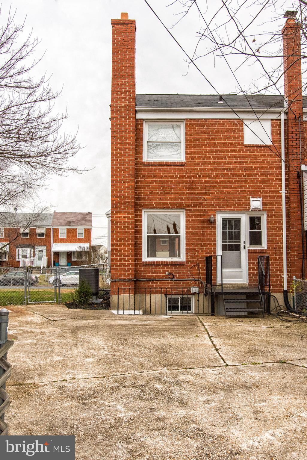 240 Orville Road Baltimore, MD 21221 - Photo 27 of 27 Exterior (Rear)/Ample parking for 2-3 cars