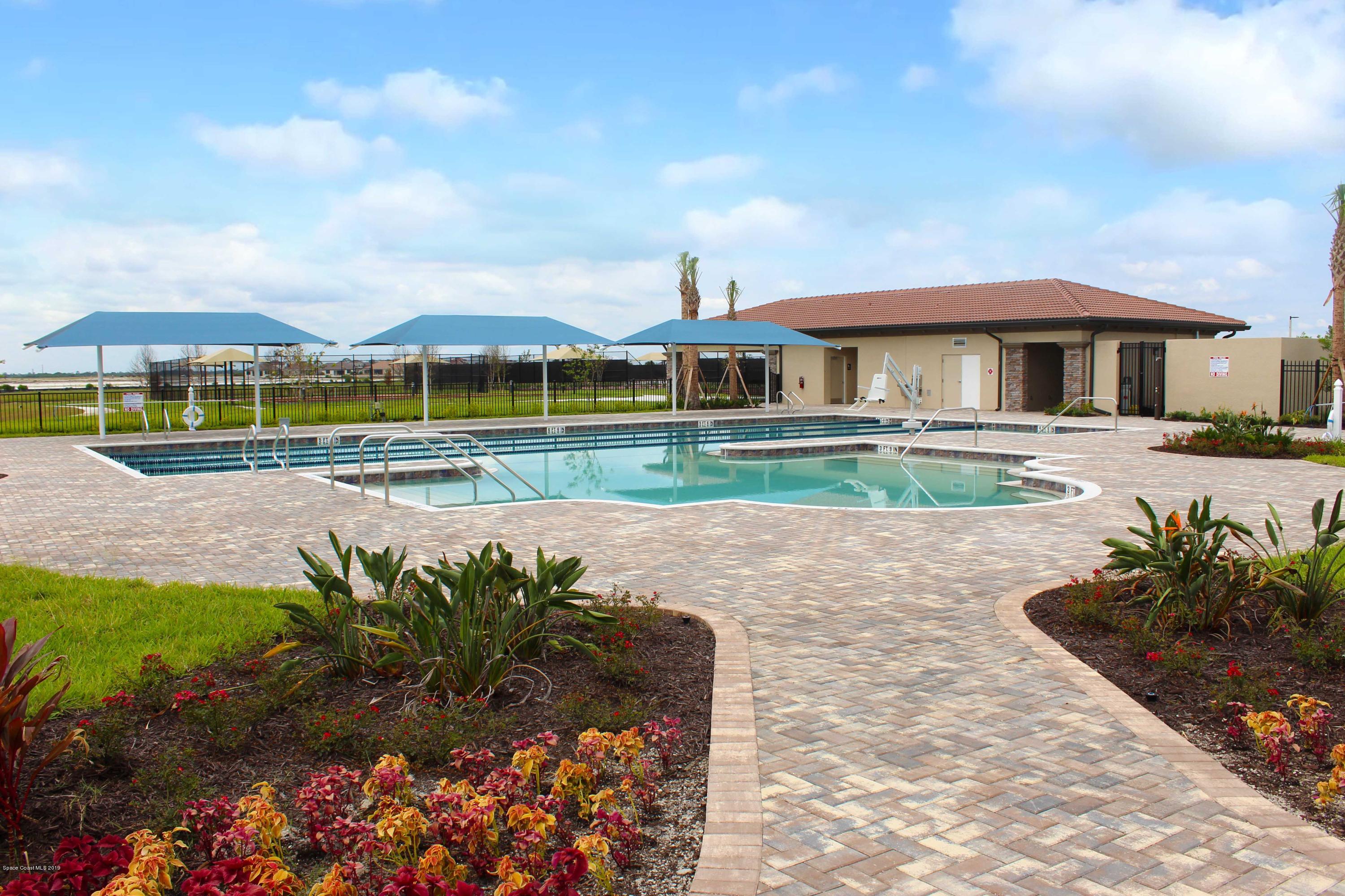 3631 Stabane Place Melbourne, FL 32940 - Photo 45 of 47 a view of a house with a yard