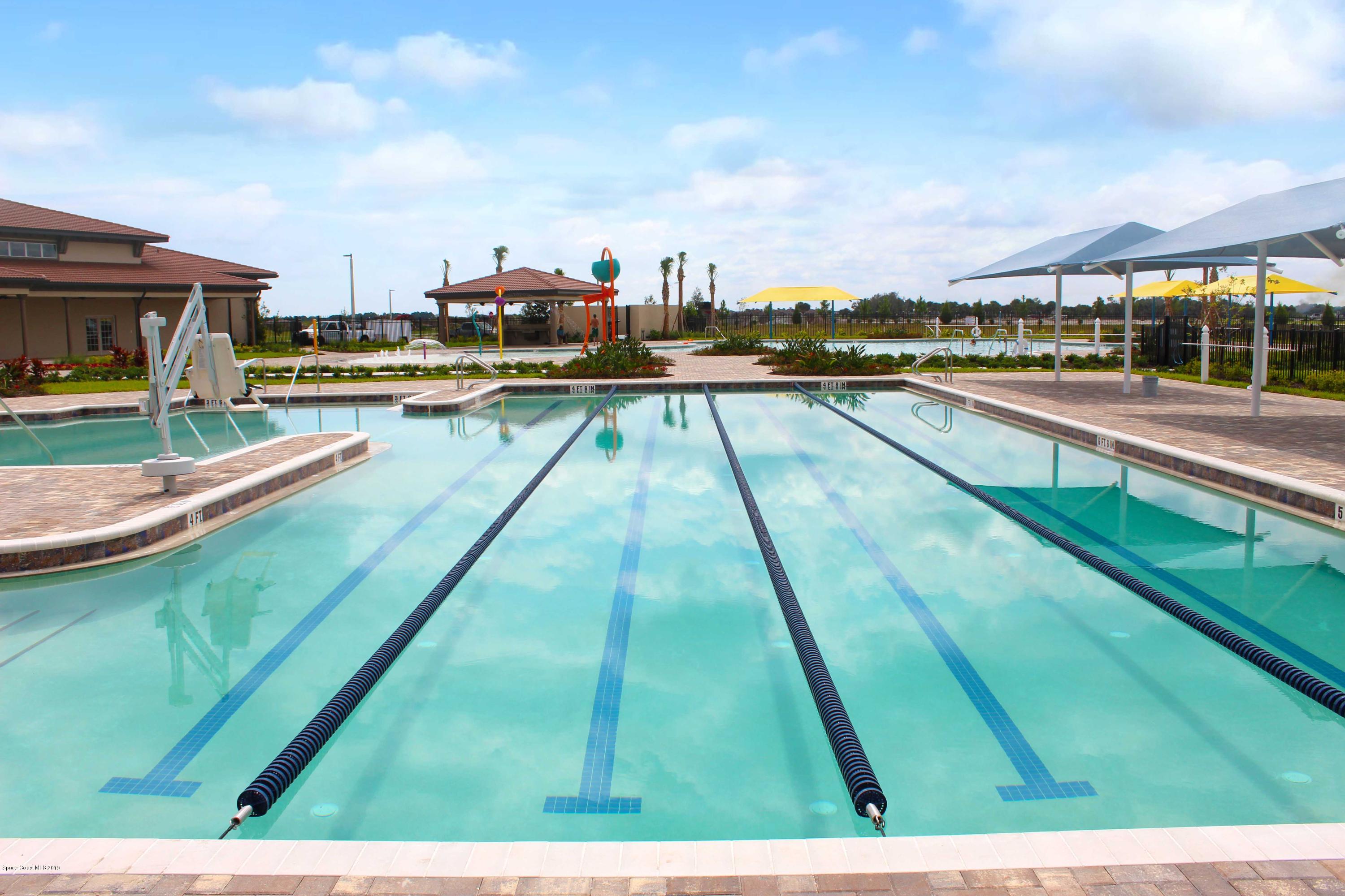 3631 Stabane Place Melbourne, FL 32940 - Photo 47 of 47 a view of swimming pool with seating area
