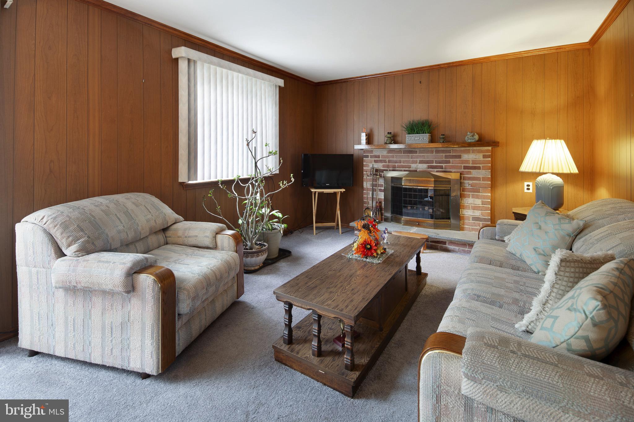 1200 Grayrock Road Newark, DE 19713 - Photo 15 of 19 Lower Level Family Room w/Wood Burning Fireplace