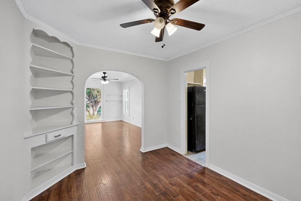 5020 Pershing Street Dallas, TX 75206 - Photo 16 of 30 wooden floor in an empty room with a window