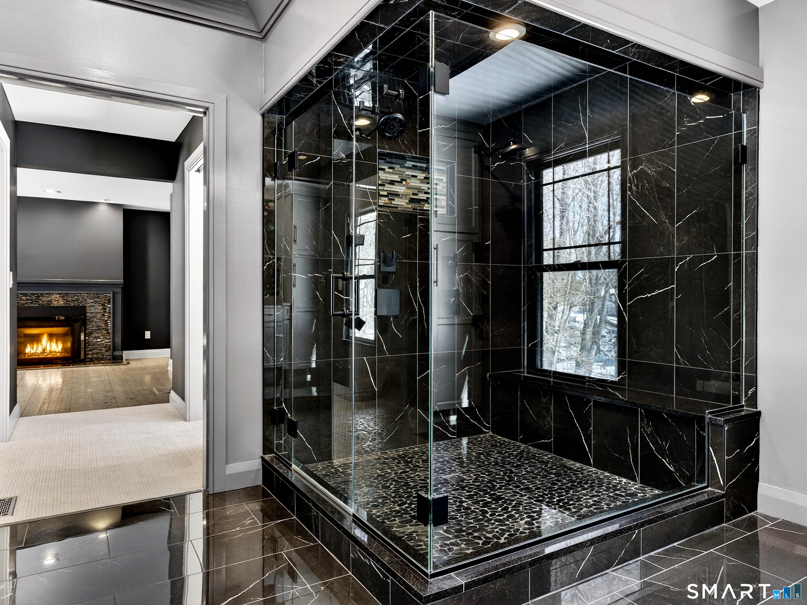 34-1 Johnny Cake Hill Road Old Lyme, CT 06371 - Photo 16 of 40 a kitchen with a sink a counter and cabinets