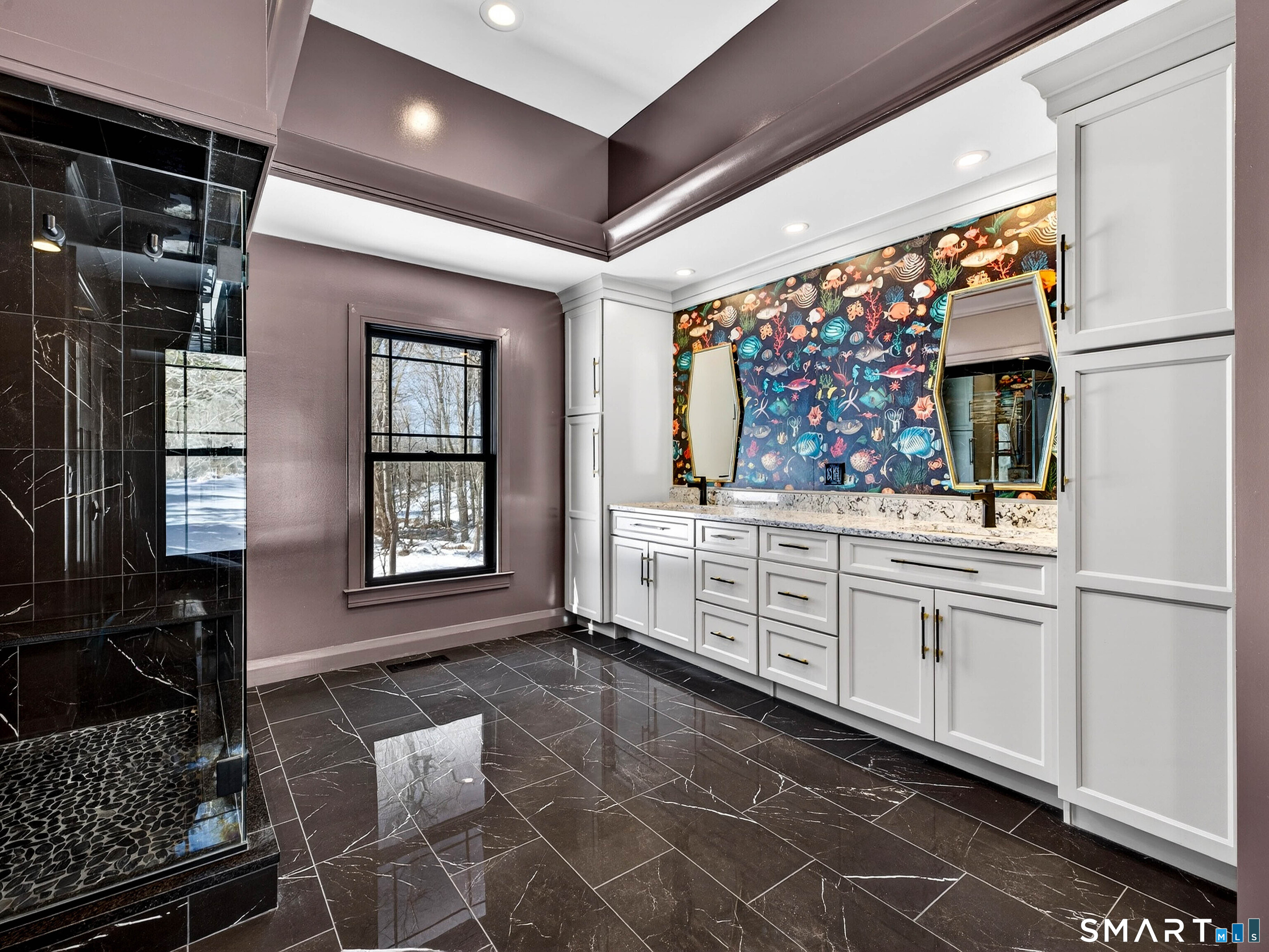 34-1 Johnny Cake Hill Road Old Lyme, CT 06371 - Photo 17 of 40 a kitchen with stainless steel appliances granite countertop a stove a sink and a refrigerator