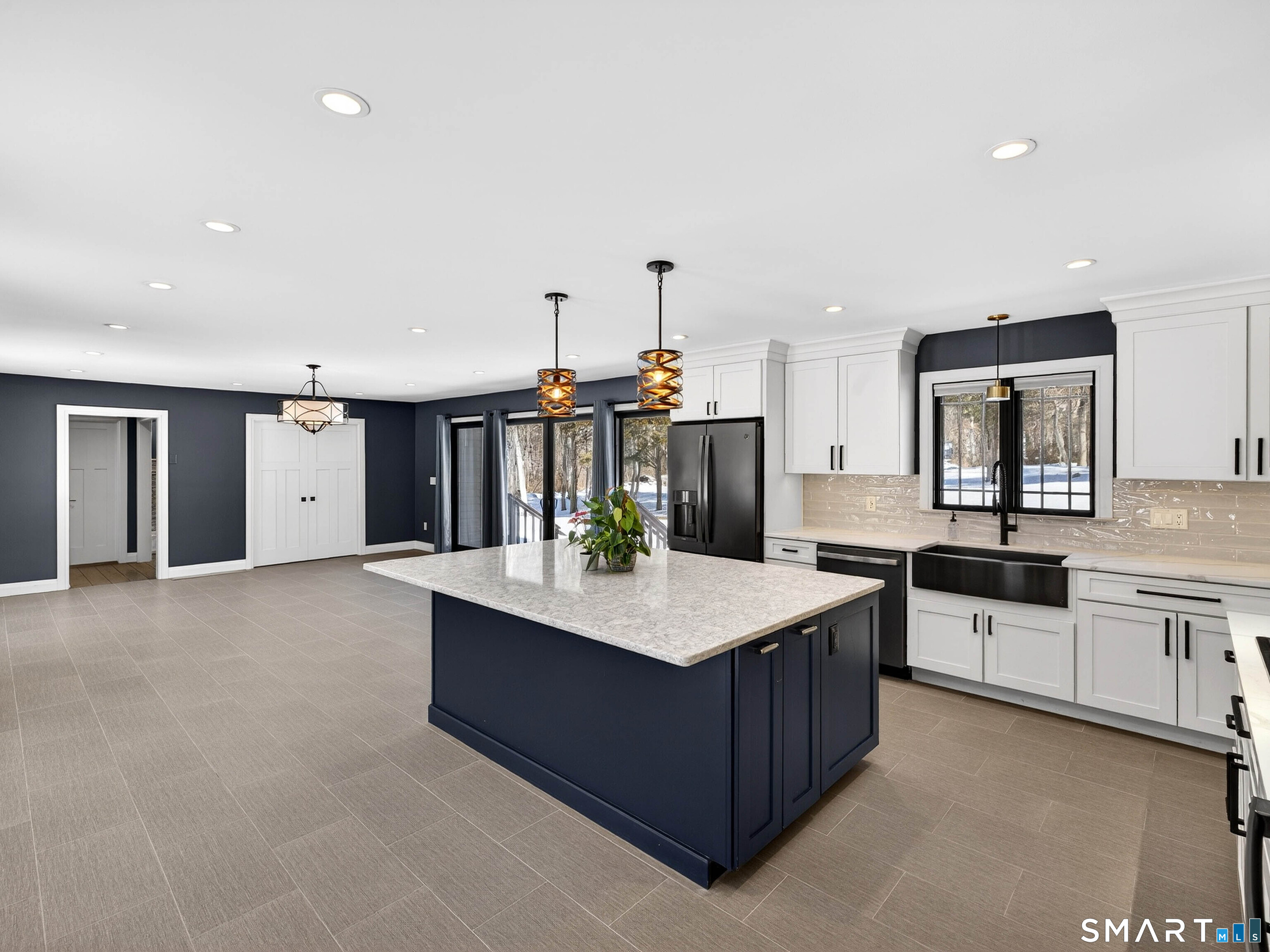 34-1 Johnny Cake Hill Road Old Lyme, CT 06371 - Photo 26 of 40 a large white kitchen with a sink stove and cabinets
