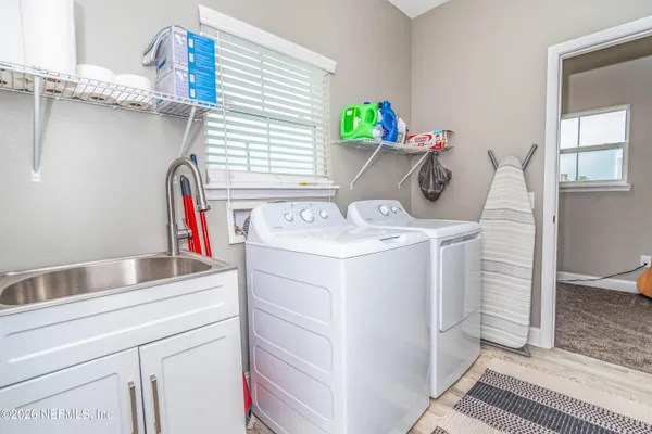 a view of outdoor space and swimming pool