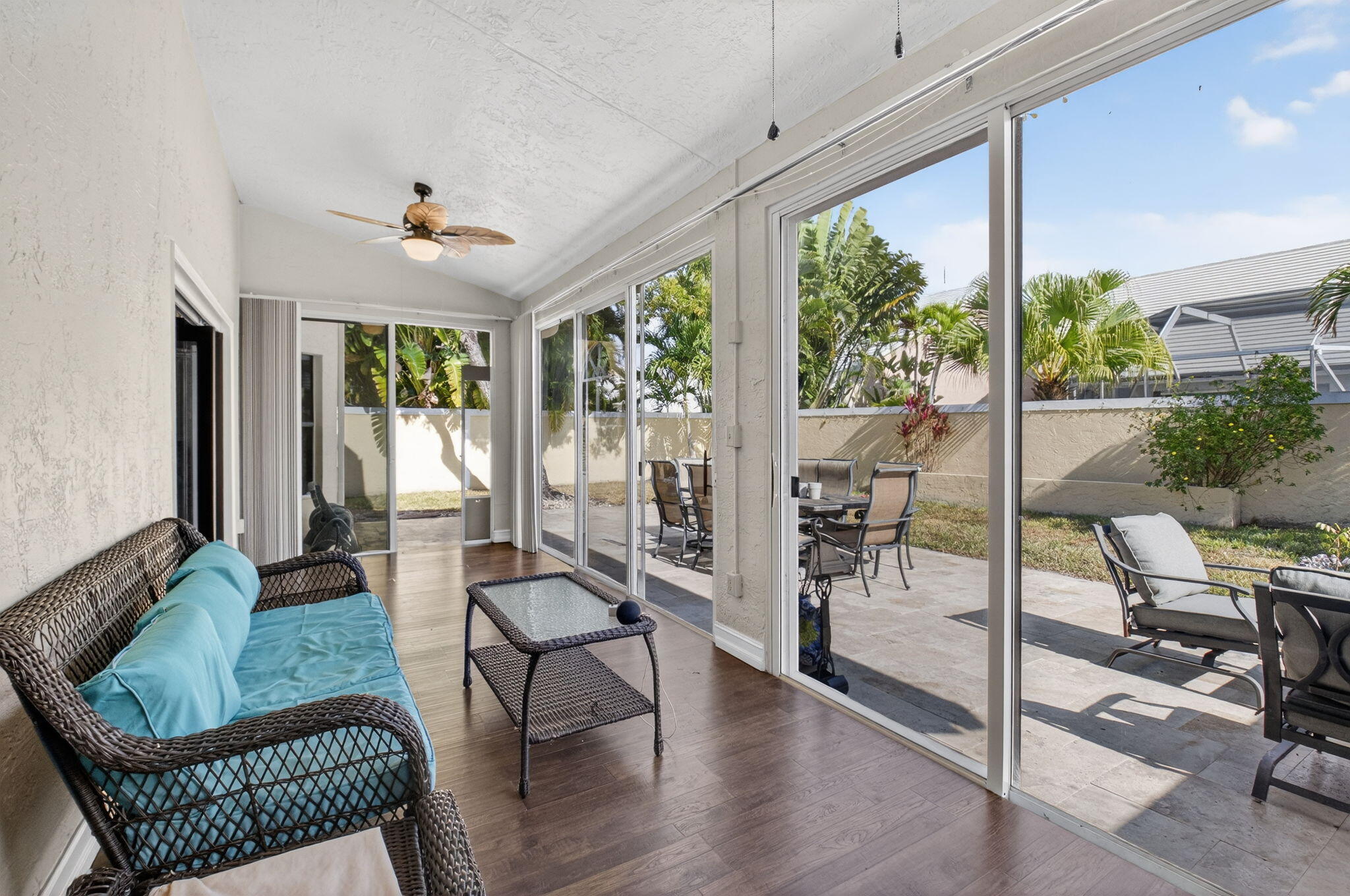 8361 Horseshoe Bay Road Boynton Beach, FL 33472 - Photo 33 of 73 a living room with furniture and a large window