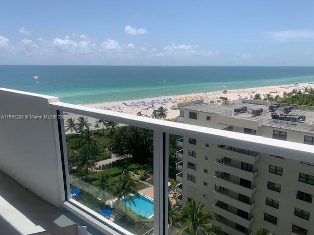 100 Lincoln Road, Unit 1434 Miami Beach, FL 33139 - Photo 10 of 30 a view of a balcony with an outdoor space