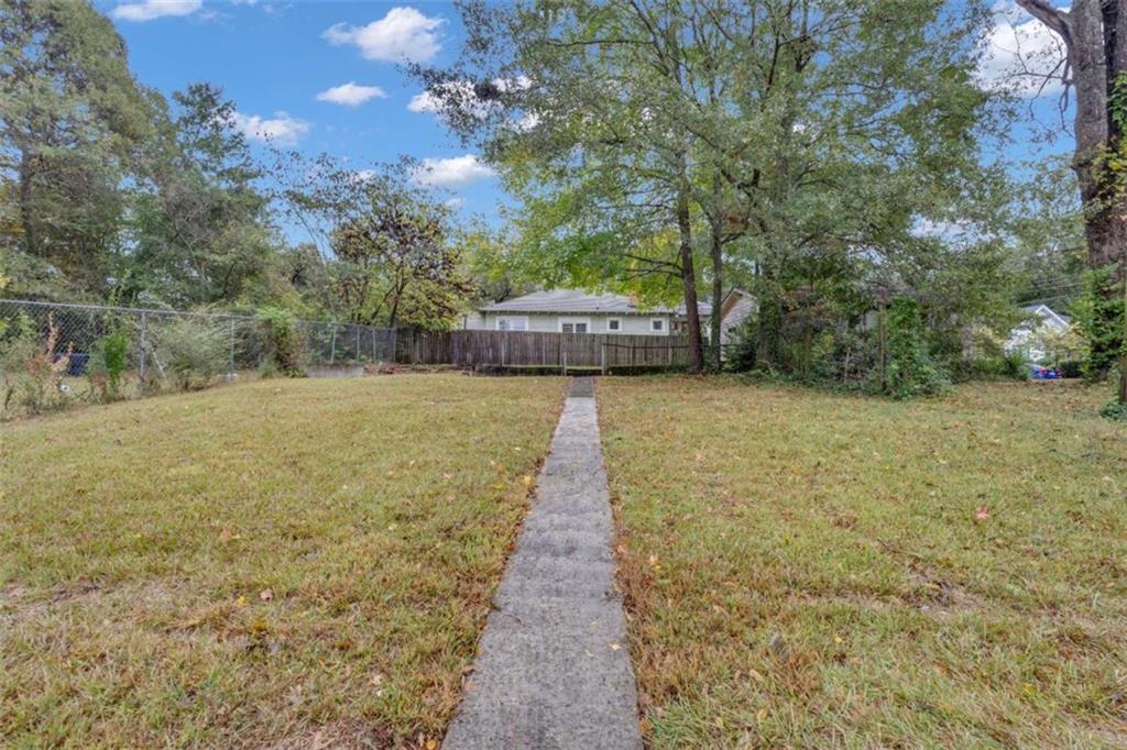 1286 Allene Avenue Southwest Atlanta, GA 30310 - Photo 45 of 49 a view of a pathway with a yard