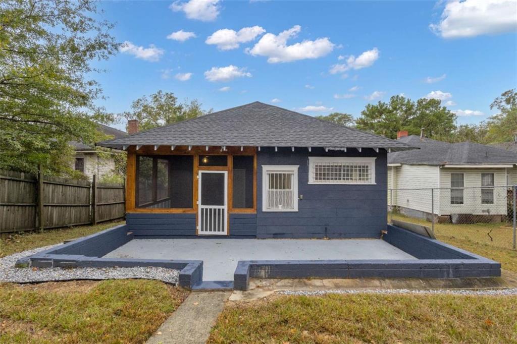 1286 Allene Avenue Southwest Atlanta, GA 30310 - Photo 46 of 49 a view of a house with swimming pool and sitting area