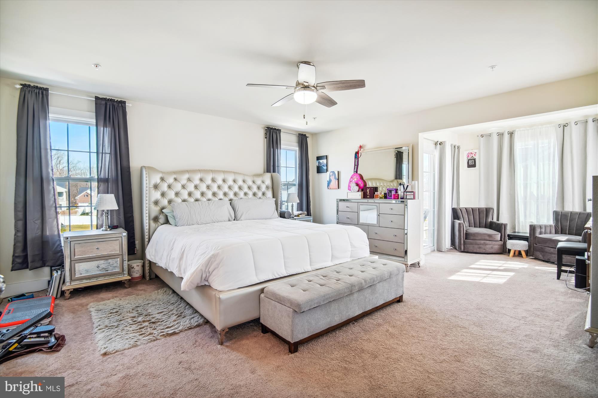 12600 Abercorn Place Brandywine, MD 20613 - Photo 22 of 43 a bedroom with a bed couch and window