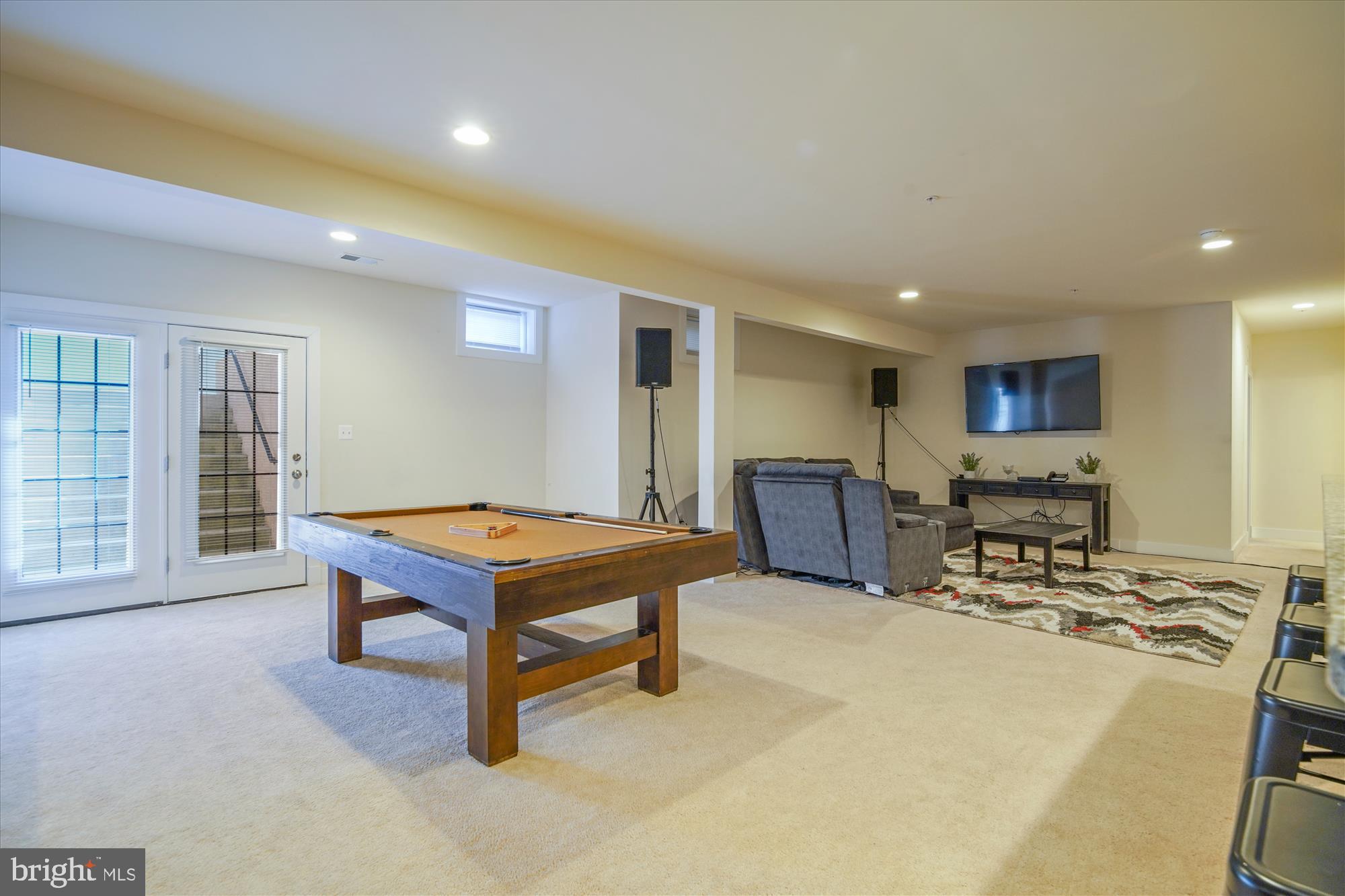 12600 Abercorn Place Brandywine, MD 20613 - Photo 37 of 43 a room with furniture pool table and glass windows