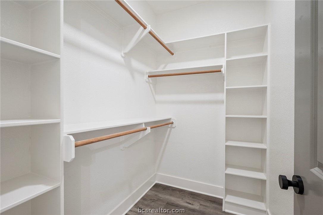 203 Lock Lane Bryan, TX 77803 - Photo 19 of 22 a view of an empty walk in closet