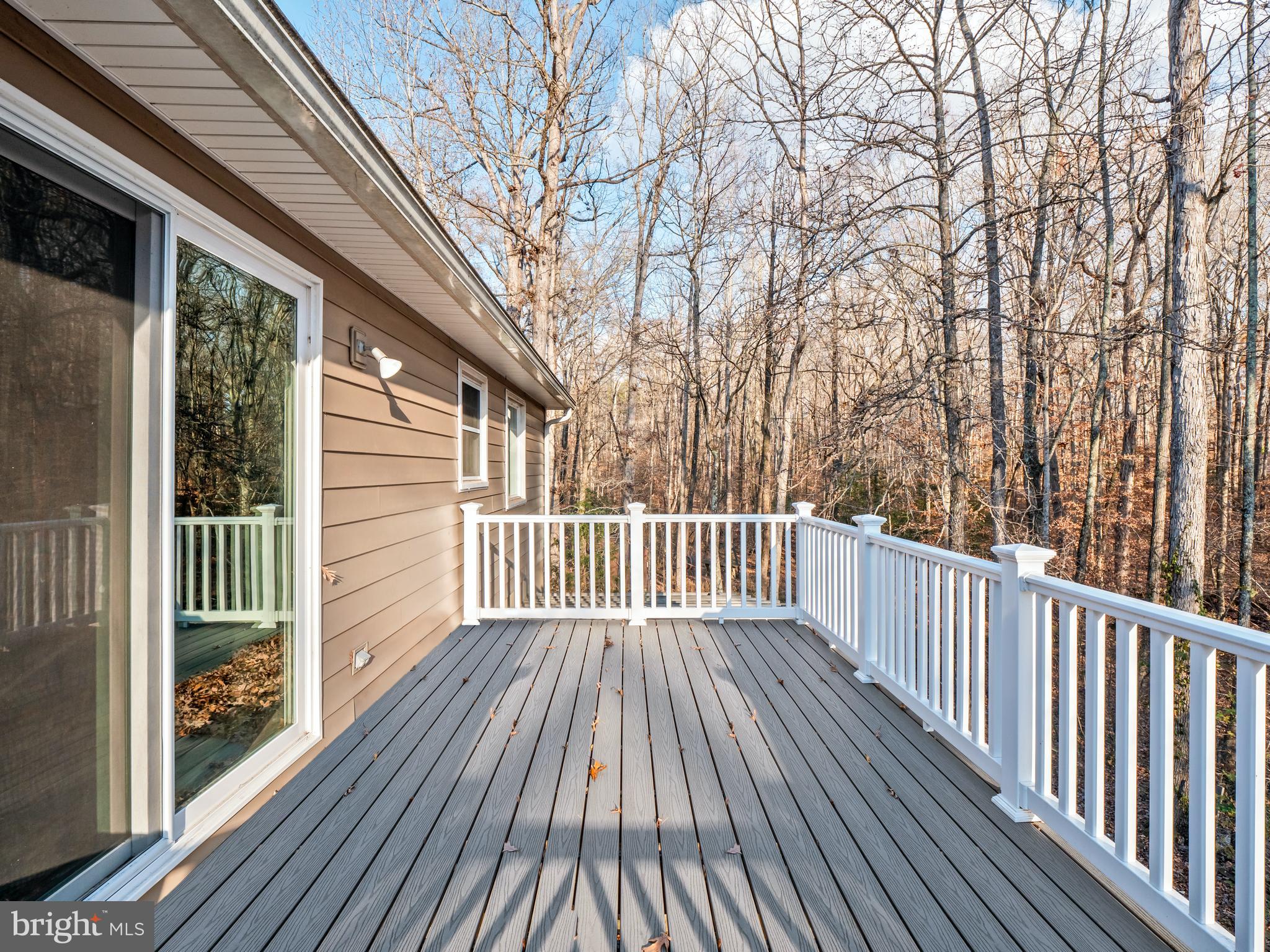 111 Eley Road Fredericksburg, VA 22406 - Photo 29 of 36 Rear deck - maintenance free