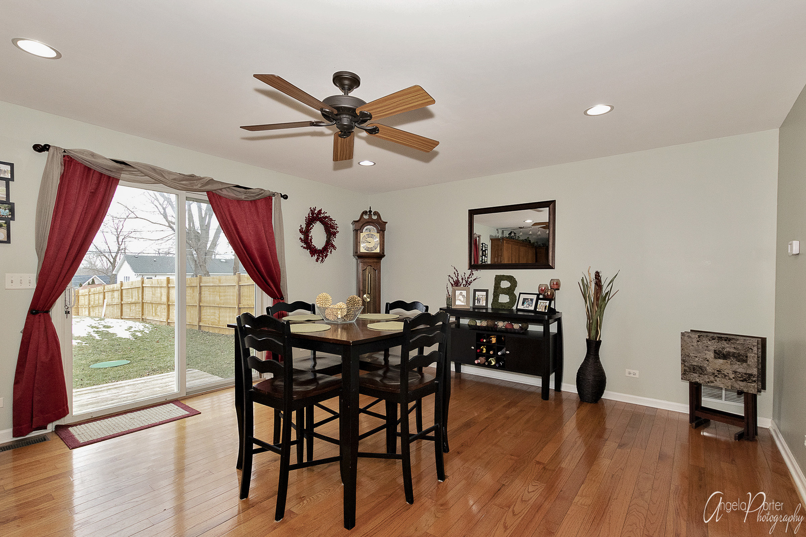 28659 West High Road Ingleside, IL 60041 - Photo 11 of 29 a view of a dining room with furniture window and wooden floor