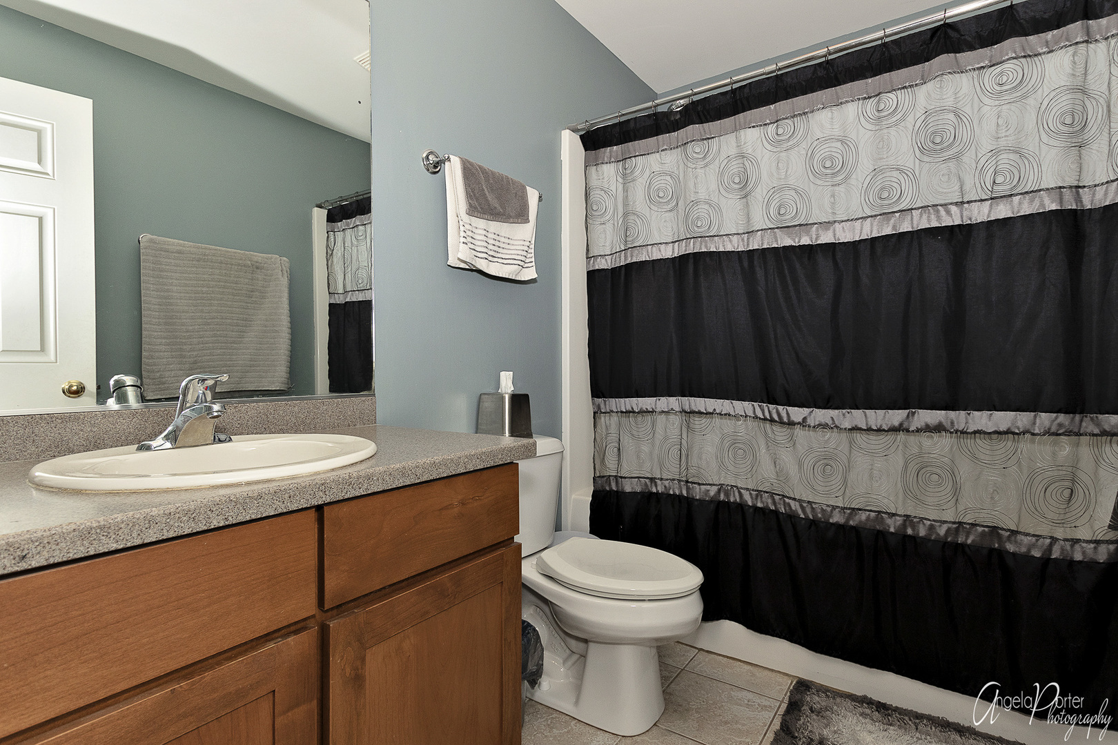 28659 West High Road Ingleside, IL 60041 - Photo 23 of 29 a bathroom with a sink a toilet and a mirror