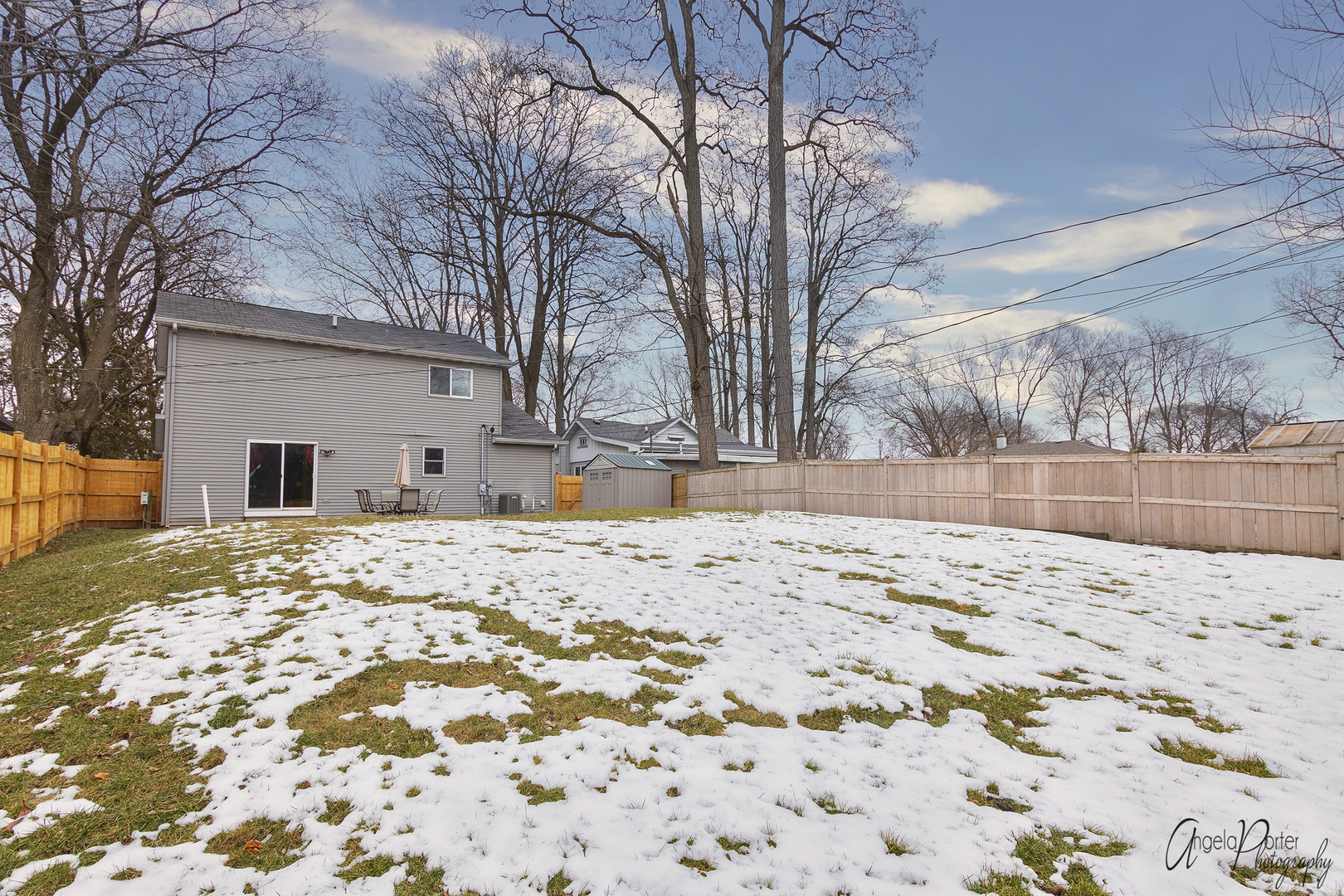 28659 West High Road Ingleside, IL 60041 - Photo 28 of 29 a view of a backyard of snow