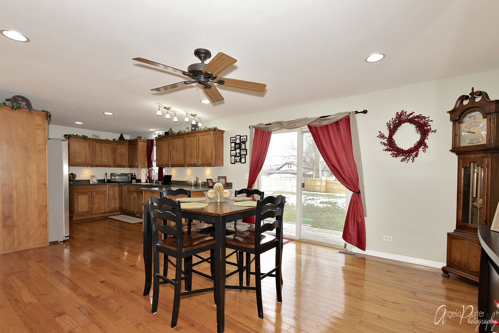 28659 West High Road Ingleside, IL 60041 - Photo 10 of 29 a view of a dining room with furniture window and wooden floor