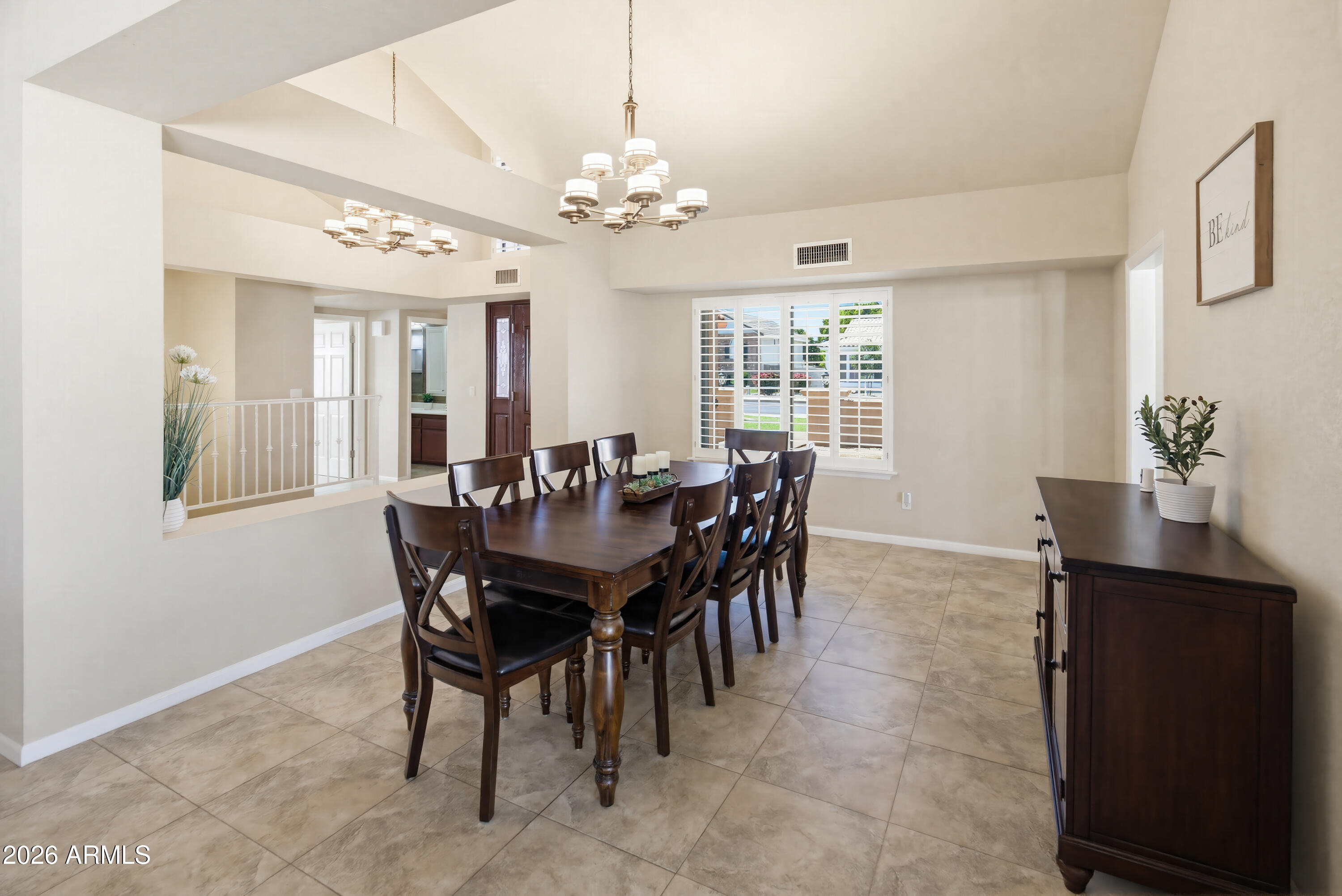 841 North Gentry Mesa, AZ 85213 - Photo 10 of 74 a view of a dining room with furniture and window