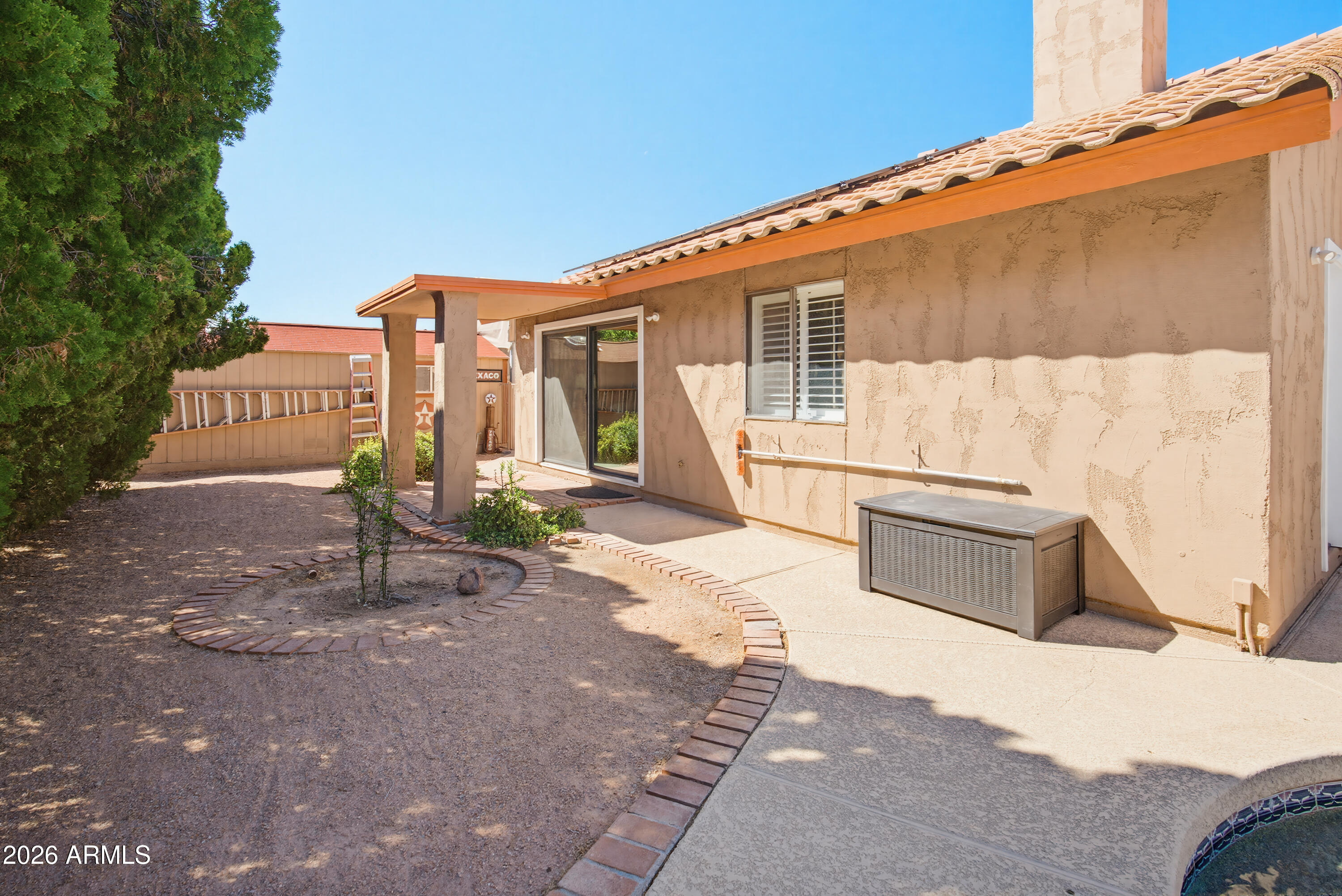 841 North Gentry Mesa, AZ 85213 - Photo 52 of 74 a front view of a house with basket ball court