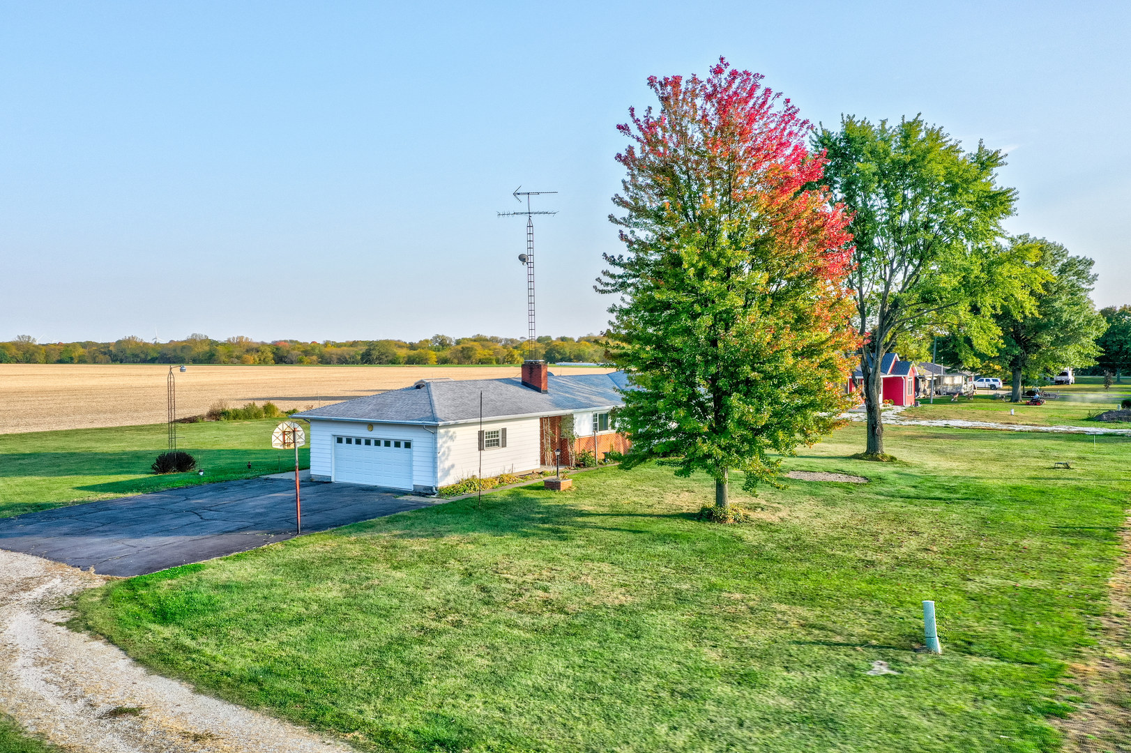 1526 East 18th Road Streator, IL 61364 - Photo 21 of 23 a view of a house with a yard and sitting area