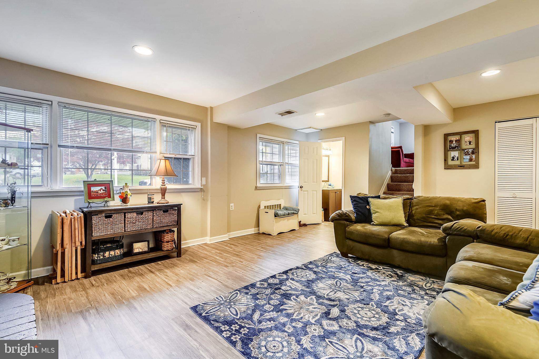 112 Ridgely Road Glen Burnie, MD 21061 - Photo 21 of 47 Family Room w/ Half Bath