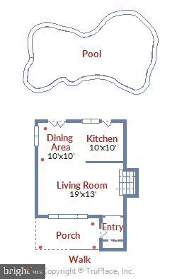 112 Ridgely Road Glen Burnie, MD 21061 - Photo 6 of 47 Main Level/Entry Floor Plan