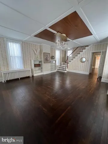 a view of wooden floor in a room