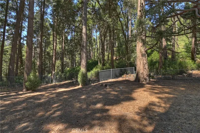 a view of balcony with wooden floor