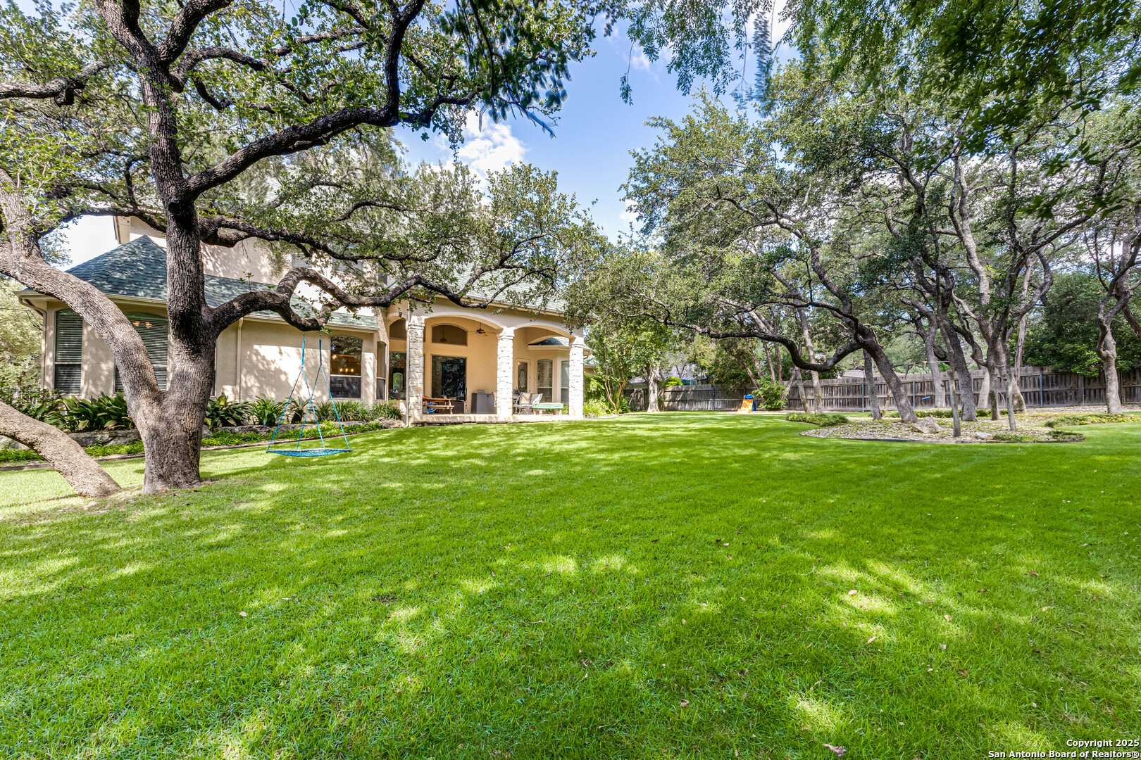 132 Long Bow Road Shavano Park, TX 78231 - Photo 48 of 50 a view of house with yard and green space