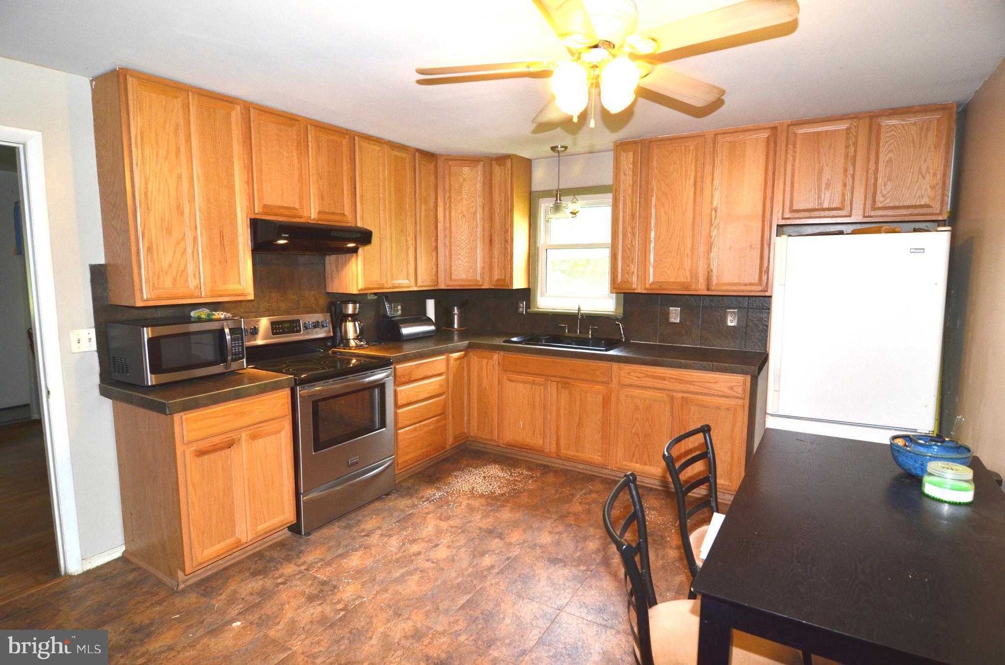 Kitchen with table space