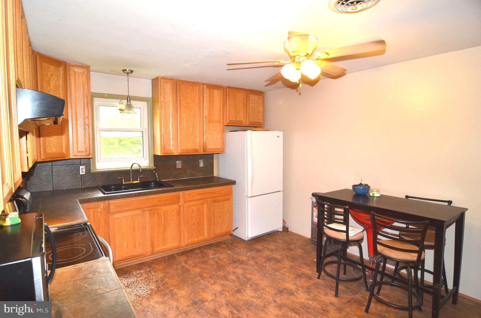Kitchen with table space