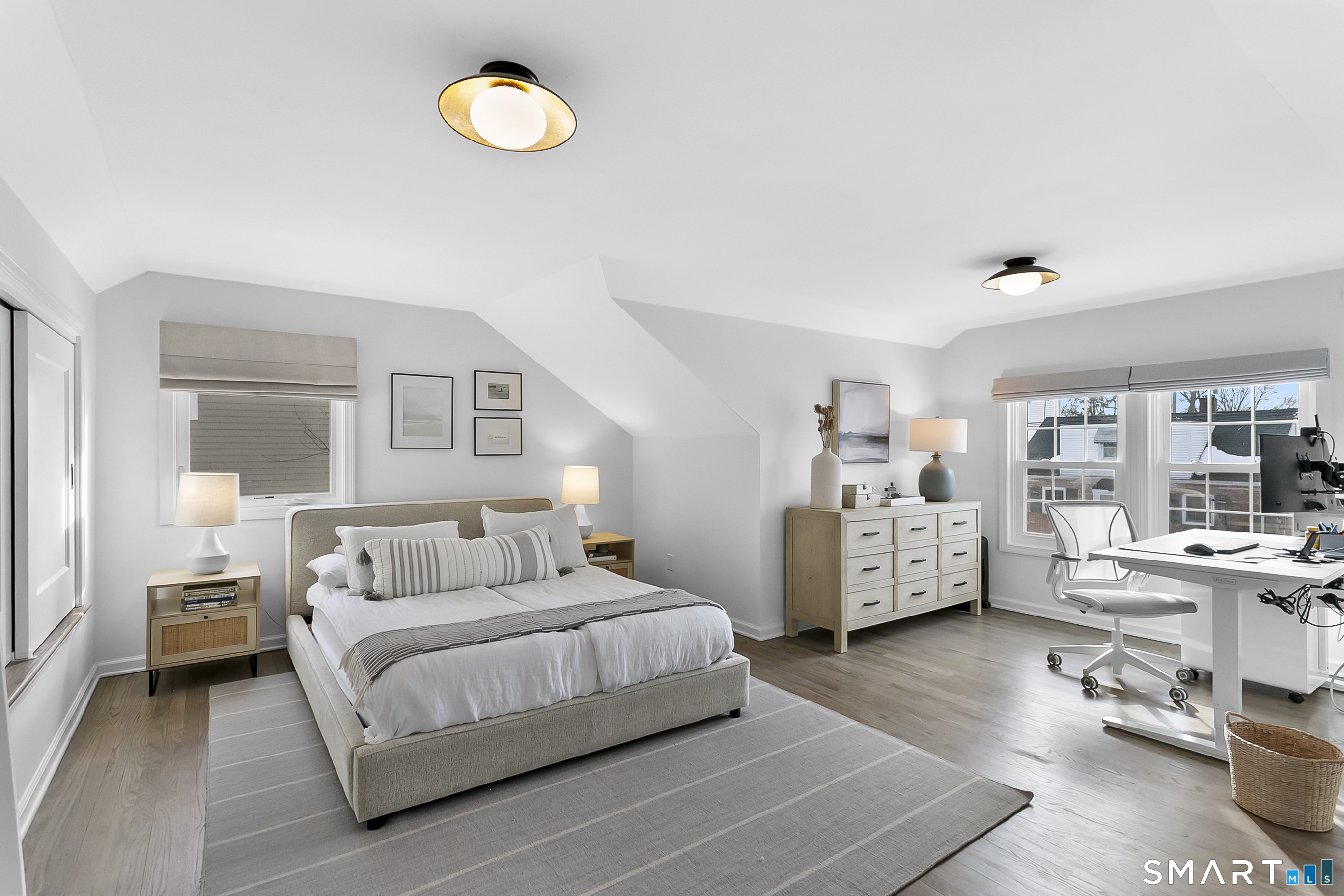 121 Alden Street Fairfield, CT 06824 - Photo 19 of 29 a bedroom with a bed and a window