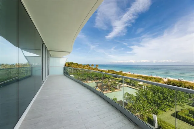 a view of outdoor space and ocean view