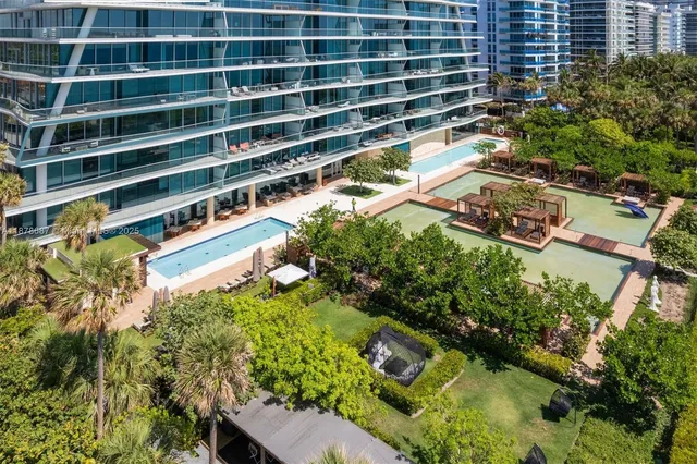 a view of lake with city