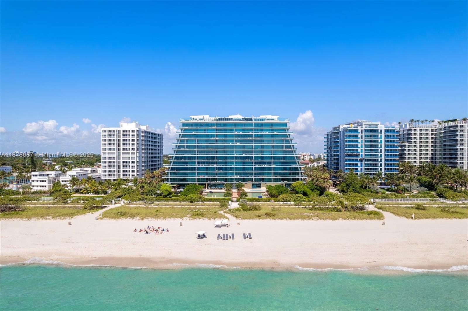 9349 Collins Avenue, Unit 406 Surfside, FL 33154 - Photo 47 of 48 a view of lake with city