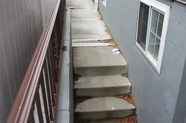 a view of a small space