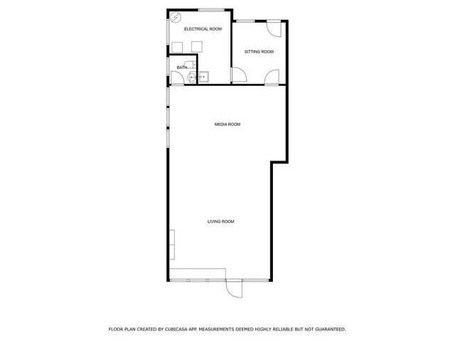 a picture of a floor plan
