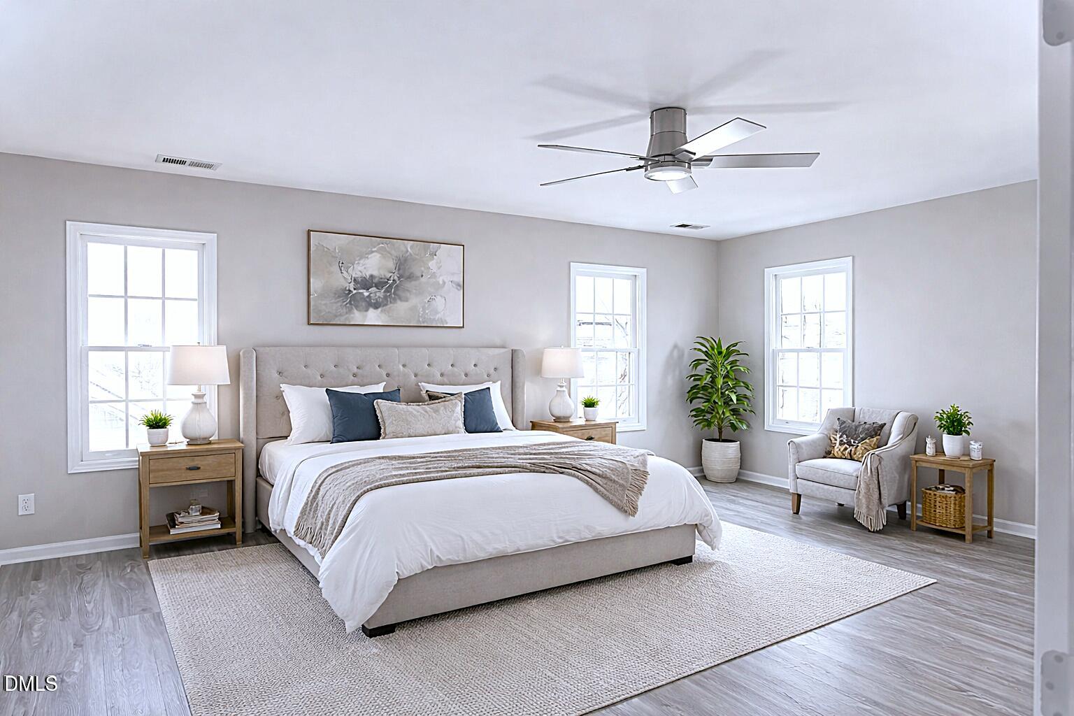 115 Chancellors Ridge Drive Durham, NC 27713 - Photo 22 of 57 VirtuallyStagedMasterBR