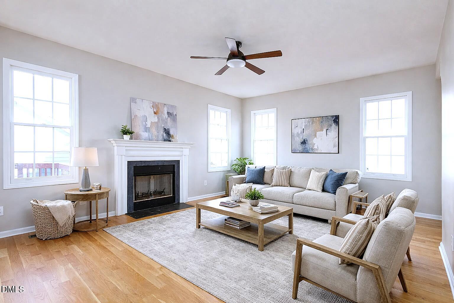 115 Chancellors Ridge Drive Durham, NC 27713 - Photo 2 of 57 VirtuallyStagedFamilyRoom